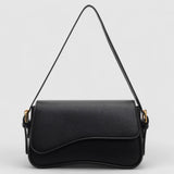 Women's Compact Minimalist Shoulder Bag with Strap