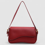 Women's Compact Minimalist Shoulder Bag with Strap