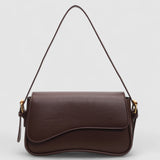 Women's Compact Minimalist Shoulder Bag with Strap