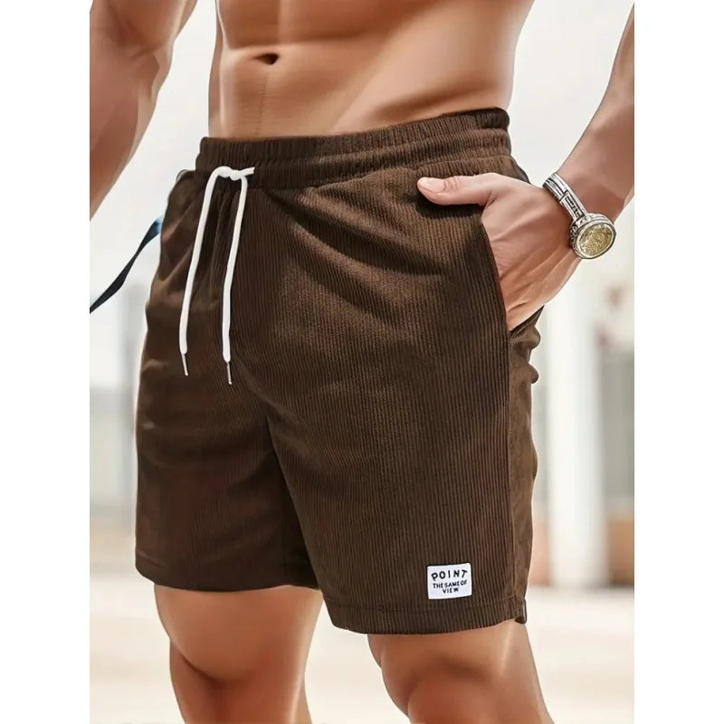 Men's Drawstring Casual Shorts