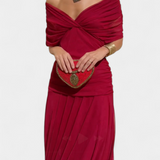 Alondra | Floral Pleated Maxi Dress