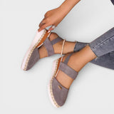 Mary Jane Espadrille Platform Sandals