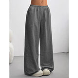 High Waist Wide Leg Lounge Trousers