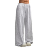 High Waist Wide Leg Lounge Trousers