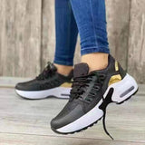 Lightweight Lace-Up Running Sneakers
