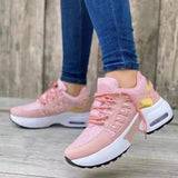 Lightweight Lace-Up Running Sneakers