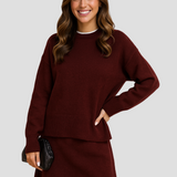 Cozy Sweater and Mini Skirt Set