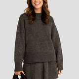 Cozy Sweater and Mini Skirt Set