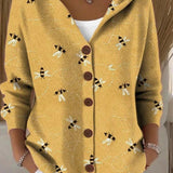 Women's Lightweight Camel Autumn Cardigan
