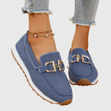 Women's Slip-On Loafers with Cushioned Sole