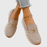 Women's Slip-On Loafers with Cushioned Sole