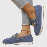 Women's Slip-On Loafers with Cushioned Sole