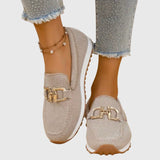 Women's Slip-On Loafers with Cushioned Sole