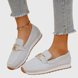 Women's Slip-On Loafers with Cushioned Sole