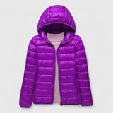 Hooded Lightweight Quilted Puffer Jacket
