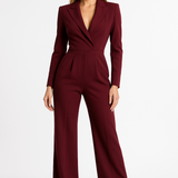 Charlotte | Wrap Style Wide Leg Jumpsuit