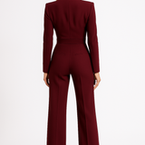 Charlotte | Wrap Style Wide Leg Jumpsuit