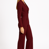 Charlotte | Wrap Style Wide Leg Jumpsuit