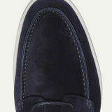 Suede Lace Up Casual Loafers