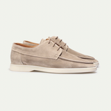 Suede Lace Up Casual Loafers