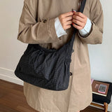 Women's Lightweight Nylon Crossbody Bag with Adjustable Strap