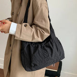 Women's Lightweight Nylon Crossbody Bag with Adjustable Strap