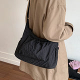 Women's Lightweight Nylon Crossbody Bag with Adjustable Strap