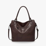 Women's Large Vegan Leather Crossbody Bag