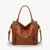 Women's Large Vegan Leather Crossbody Bag