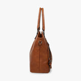 Women's Large Vegan Leather Crossbody Bag