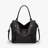 Women's Large Vegan Leather Crossbody Bag
