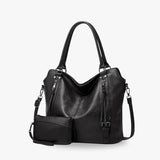 Women's Large Vegan Leather Crossbody Bag