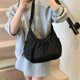 Women's Lightweight Nylon Crossbody Bag with Adjustable Strap