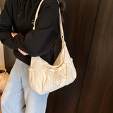 Women's Lightweight Nylon Crossbody Bag with Adjustable Strap