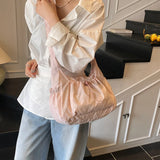 Women's Lightweight Nylon Crossbody Bag with Adjustable Strap