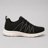 Women's Sparkle Knit Slip-On Sock Trainers