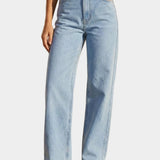 Wide Leg Light Denim Jeans