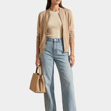 Wide Leg Light Denim Jeans