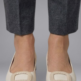 Women's Cushioned Faux Leather Ballerina Flats