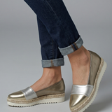Women's Slip-On Cushioned Wedge Shoes