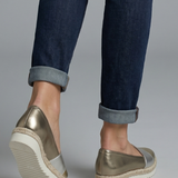 Women's Slip-On Cushioned Wedge Shoes