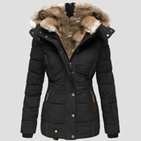 Women's Hooded Warm Lined Winter Jacket