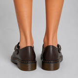 Women's Leather-Look Mary Jane Comfort Flats