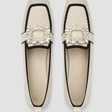 Women's Buckle Loafers with Cushioned Footbed