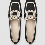 Women's Buckle Loafers with Cushioned Footbed