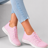 Women's Sparkle Knit Slip-On Sock Trainers
