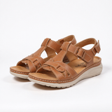 Women's Cushioned Footbed Adjustable Strap Walking Sandals