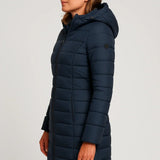 Women's Mid-Length Quilted Puffer Coat