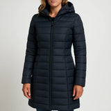 Women's Mid-Length Quilted Puffer Coat