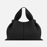 Women's Spacious Vegan Leather Handbag With Detachable Strap